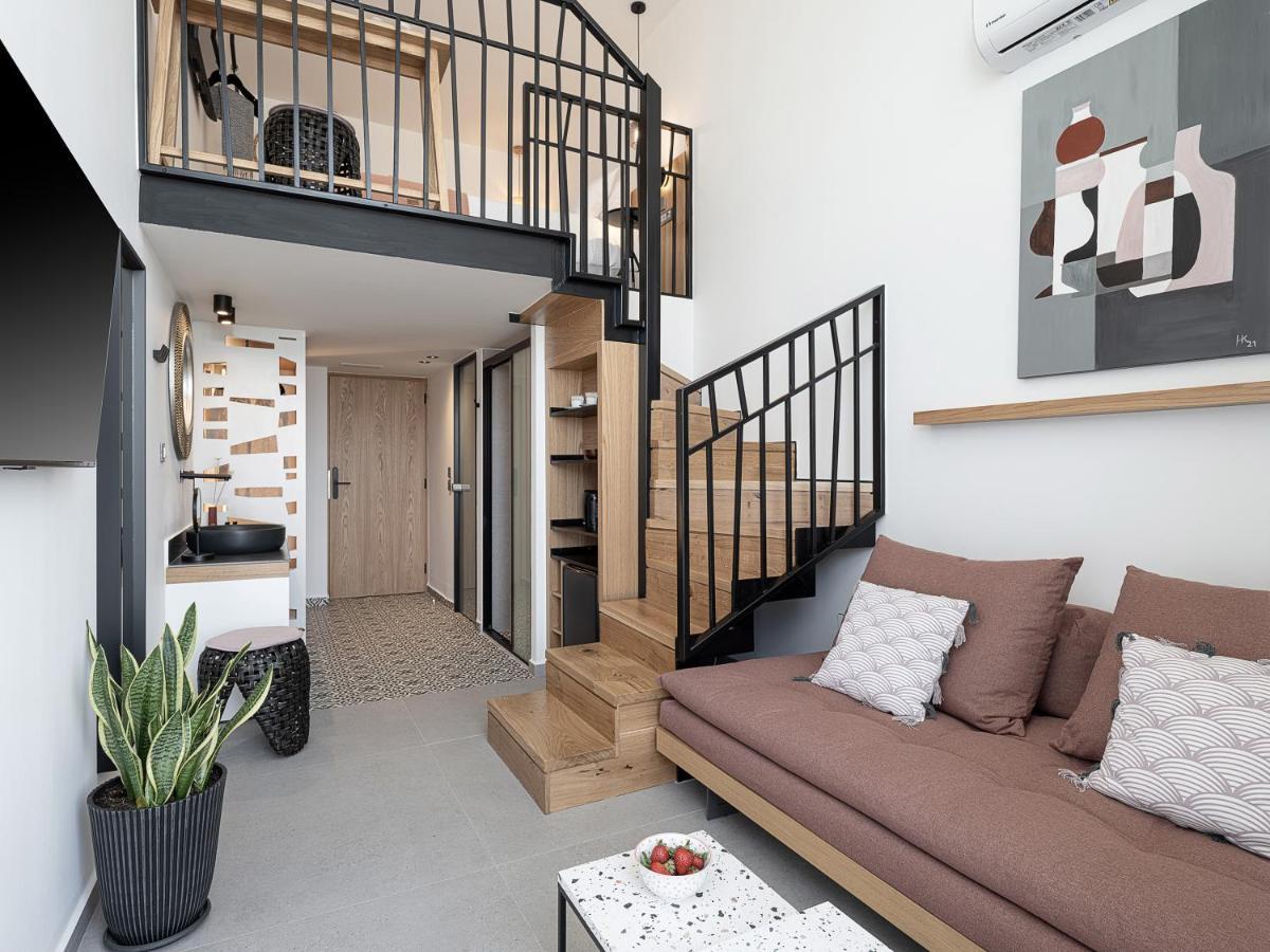 Calla Luxury Seafront Suites Rethymno Eksteriør bilde