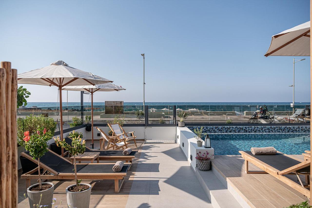 Calla Luxury Seafront Suites Rethymno Eksteriør bilde
