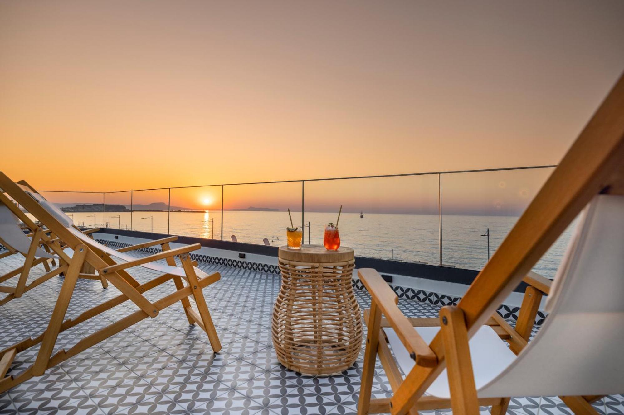 Calla Luxury Seafront Suites Rethymno Eksteriør bilde