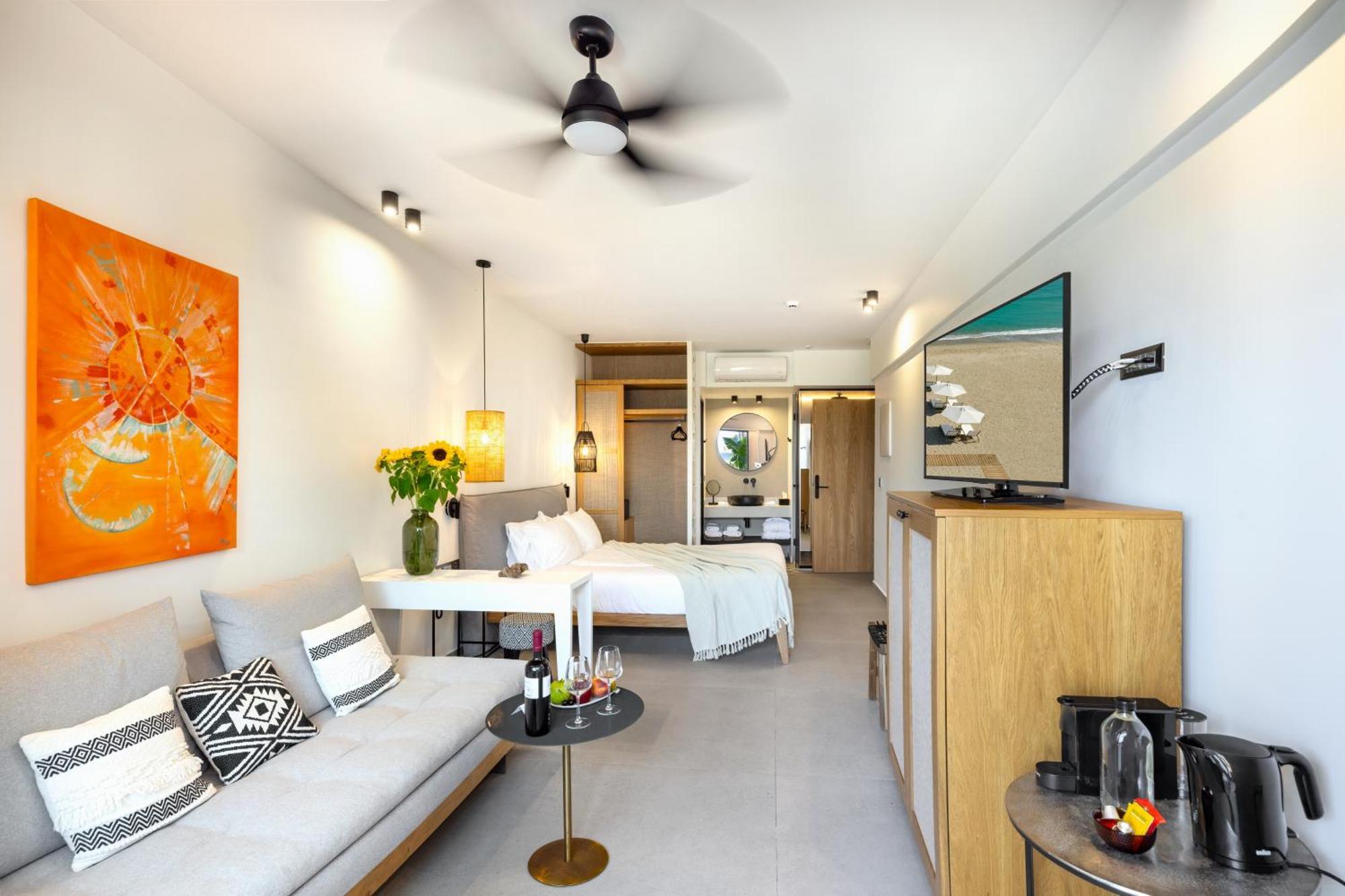 Calla Luxury Seafront Suites Rethymno Eksteriør bilde