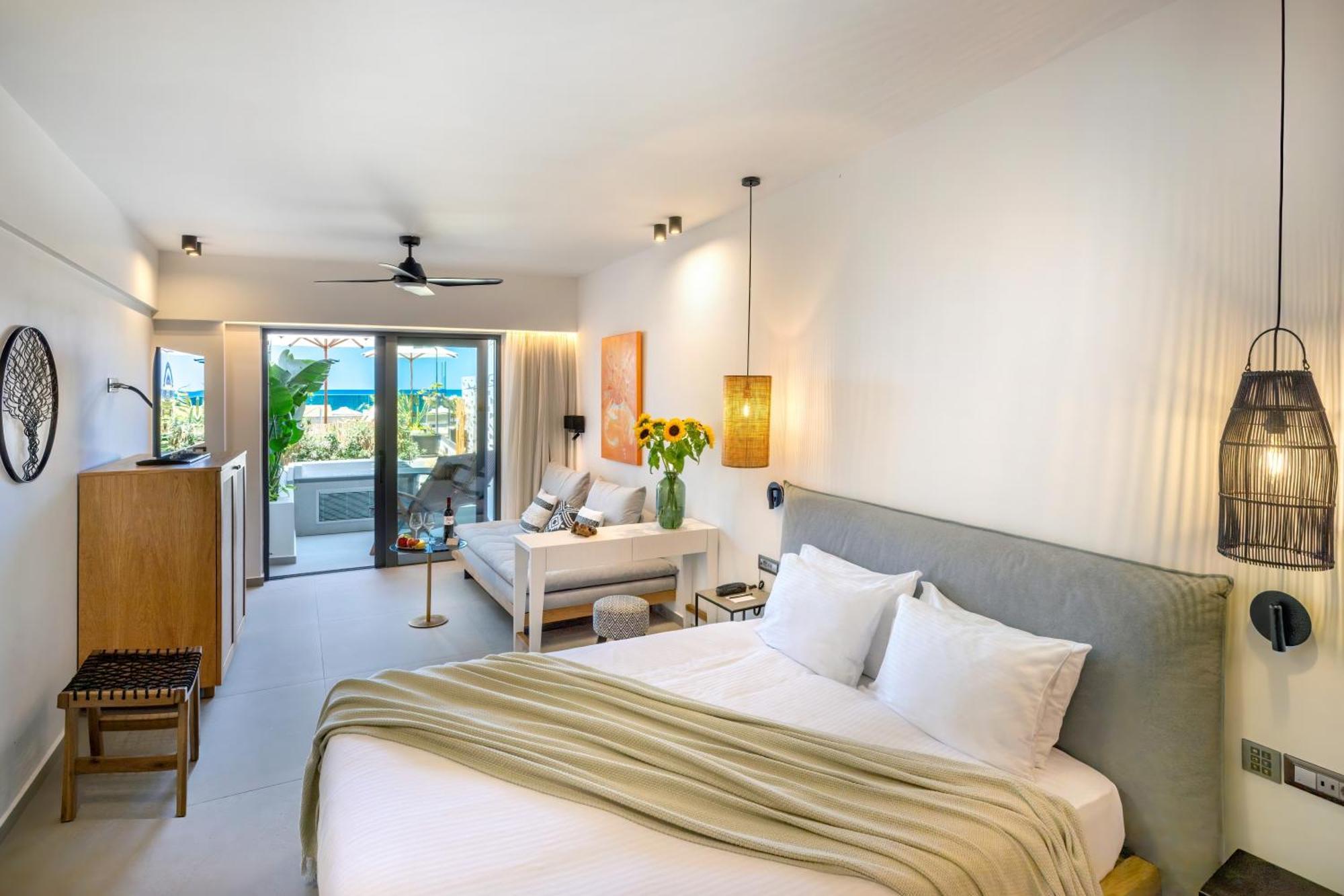 Calla Luxury Seafront Suites Rethymno Eksteriør bilde