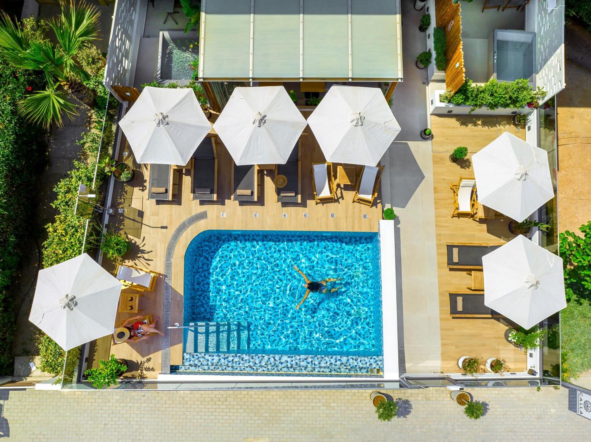 Calla Luxury Seafront Suites Rethymno Eksteriør bilde